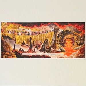 LOST WITHOUT CHRIST 12.2 x 27.5 Eternal Word Art Print Revelation 20:15 **NEW**